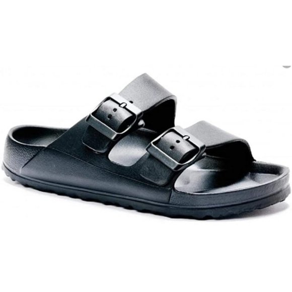 Corkys Shoes Corkys Hey Girl Waterslide Black Waterproof Eva Sandal